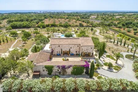 Vogelperspektive Finca Siesta Del Sol