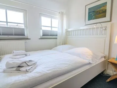 Schlafzimmer weiß Madeleines Nest OG