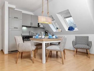 Living room Ostsee Residenz Meeresblick Meeresrauschen