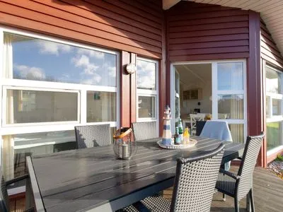 Terrasse Ferienhaus Strandpark 11