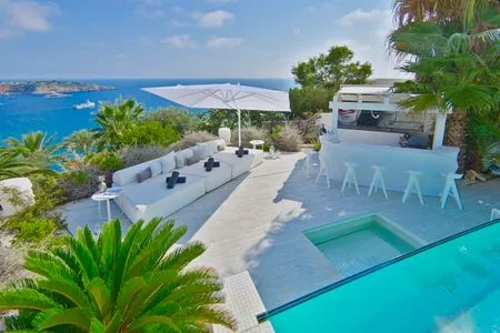 Terrasse Villa Bora Ibiza