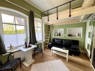 Wohnzimmer Haus OstseeWelle -  Kleine Perle