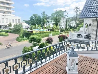 Balkon Villa Imme App. 4 - mit überdachtem Balkon & wohnlichem Ambiente in strandnaher Lage