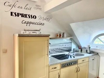 Küche / Küchenzeile Villa Exxs, Whg. 7 "Harmonie"