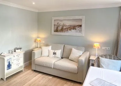 Wohnzimmer Villa Imme App. 3 - Komfort, Strandnähe & Wohlfühlambiente