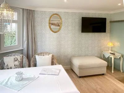 Wohnzimmer Villa Imme App. 3 - Komfort, Strandnähe & Wohlfühlambiente