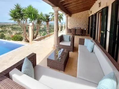 Terrasse Finca Flor de la vida