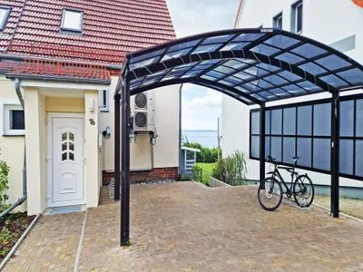 Fassade / Eingang Haus Waterkant - in erster Reihe mit traumhaftem Meerblick