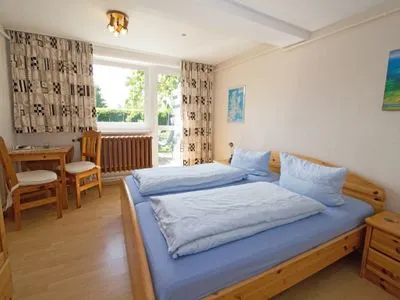 Bett Ferienzimmer am Försterberg