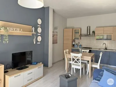 Wohnzimmer Residenza "Blue Sea House"