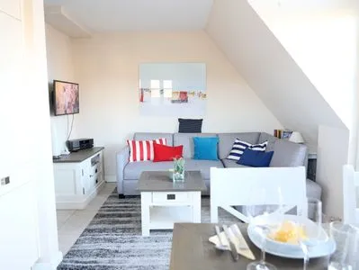 Wohnzimmer Norderstr. 55c, Whg. 11, DG, Sundowner