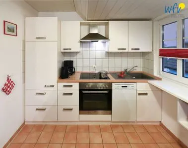 Küche / Küchenzeile Godenhus Ferienwohnung Luisa