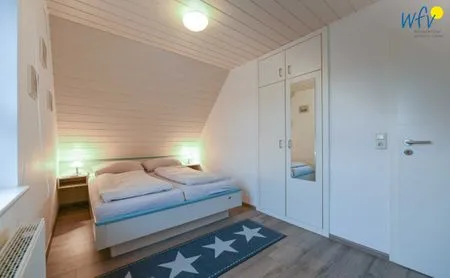 Schlafzimmer Godenhus Ferienwohnung Luisa