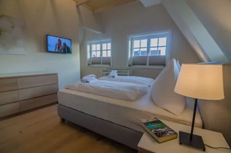 Schlafzimmer 1 OG Hüs Am Loo