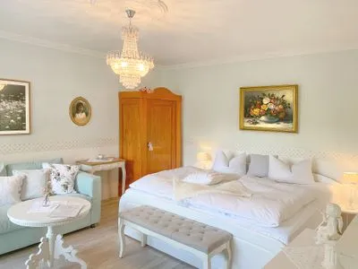 Wohnzimmer Haus Midsommer App. 8 - Kleine Wohnung, große Erholung – 50 m bis zur Ostsee