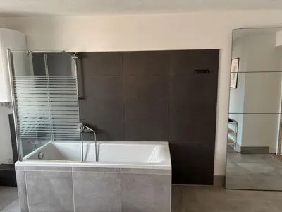 Badezimmer Charmantes Appartement "Florian" mit 3 Schlafzimmern in Bernburg