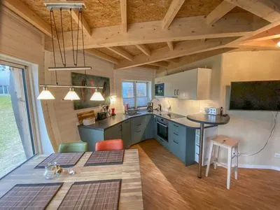 Ferienhaus Tamika am Tollensesee - großer Wohnbereich  Tamika