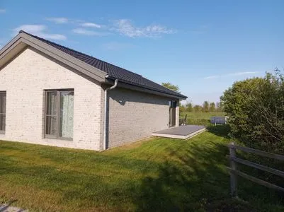 Hauptansicht Ferienhaus  JadeMuschel