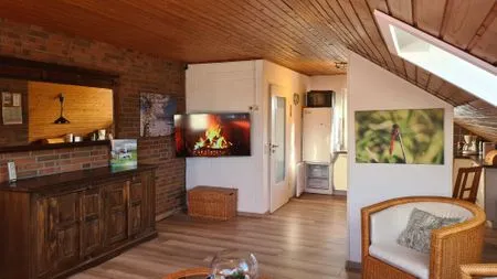 Wohnzimmer Fewo Kiebitzküken