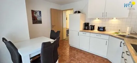 Küche / Küchenzeile Ferienhaus Strandstraße 17 Ferienwohnung 1