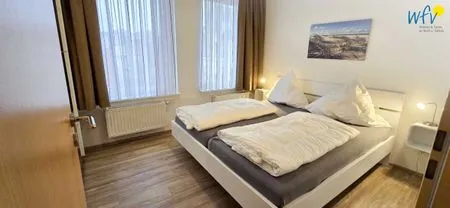 Schlafzimmer Ferienhaus Strandstraße 17 Ferienwohnung 1