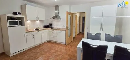 Küche / Küchenzeile Ferienhaus Strandstraße 17 Ferienwohnung 2