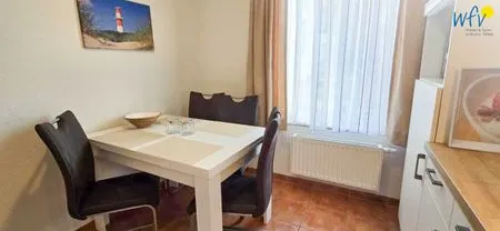 Küche / Küchenzeile Ferienhaus Strandstraße 17 Ferienwohnung 3
