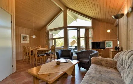 Wohnzimmer Ferienhaus Typ D