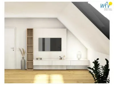 Wohnzimmer Friesenfranz Ferienwohnung Friesensonne