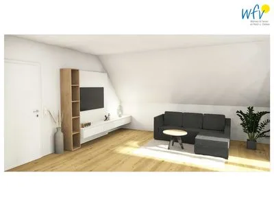 Wohnzimmer Friesenfranz Ferienwohnung Friesensonne