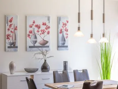 Ferienwohnung Leonie Hafenresidenz Waren (Müritz) – Wohn- und Essbereich  Leonie