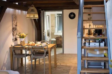 Küche / Küchenzeile Auf den Höfen Ferienwohnung 5 Kleines Glück