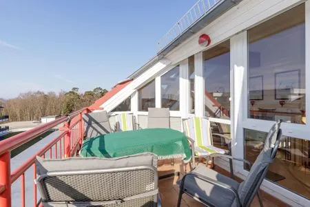 Balkon Dünengarten 47 Ferienwohnung 37