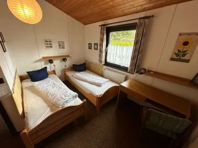 Schlafzimmer Ferienhaus Morgentau