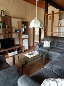 Wohnzimmer Ferienhaus Katzenbuckelblick