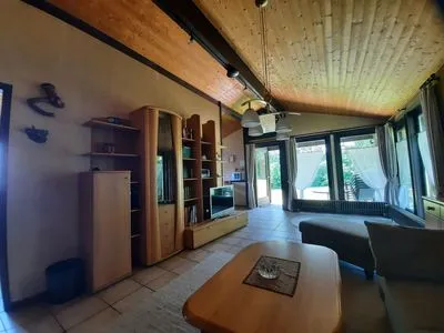 Wohnzimmer Ferienhaus Romantiklicht