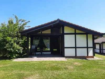 Terrasse Ferienhaus Romantiklicht