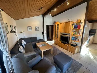 Wohnzimmer Ferienhaus Romantiknest