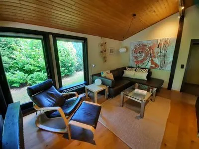 Wohnzimmer Ferienhaus  Romantikruhe