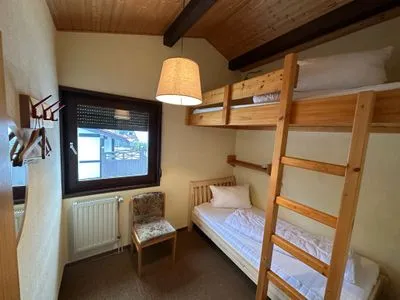 Schlafzimmer Ferienhaus Winterglanz