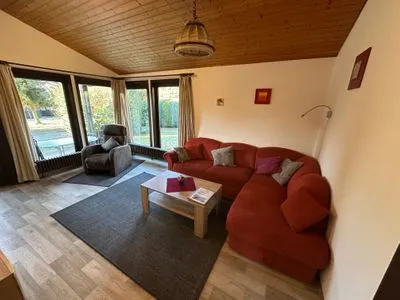 Wohnzimmer Ferienhaus Abendstille