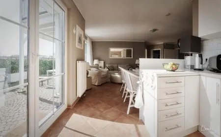 Küche / Küchenzeile Ferienwohnung Strandkorb im AnnaHus
