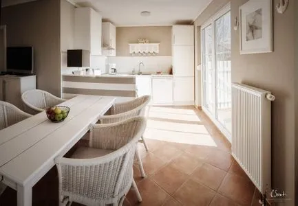 Küche / Küchenzeile Ferienwohnung Strandkorb im AnnaHus