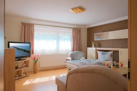 Wohnzimmer Ferienwohnung Ostseeliebe