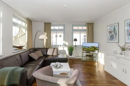 Wohnzimmer Haus mit Ambiente Ferienwohnung See