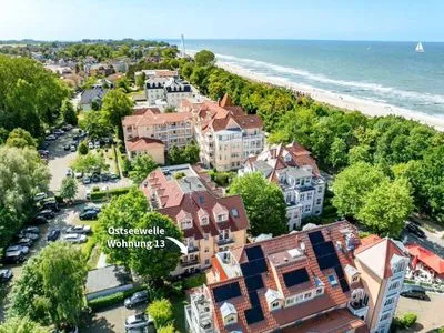 Vogelperspektive Ostseewelle Ferienwohnung 13