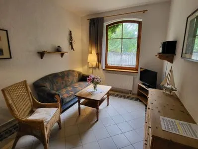 Wohnzimmer Pension Schmelzer Wohnung 17