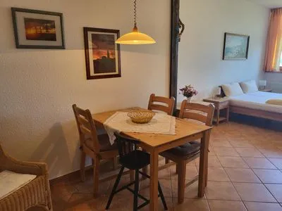 Wohnzimmer Pension Schmelzer Wohnung 20