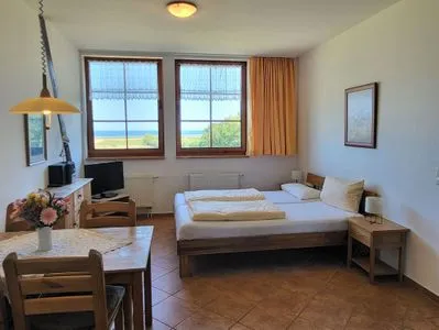 Schlafzimmer Pension Schmelzer Wohnung 21