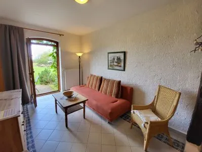 Wohnzimmer Pension Schmelzer Wohnung 31